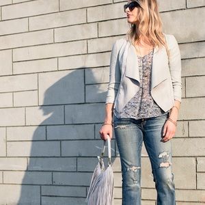 Dynamite Faux Leather Jacket